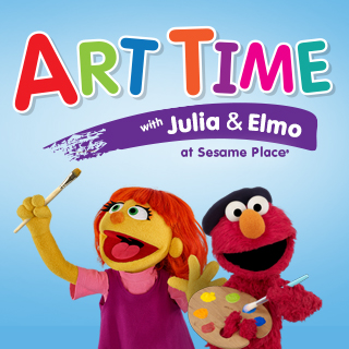 Art with Julia & Elmo