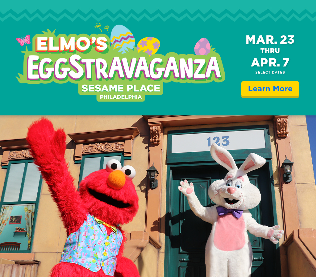 Elmo's Eggstravaganza - March 23 thru April 7