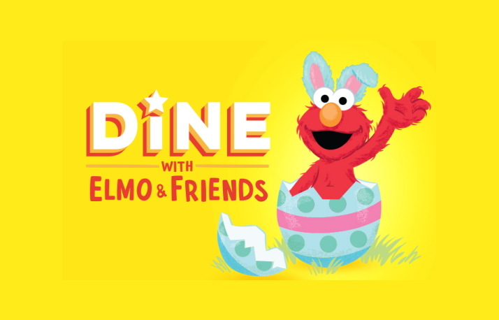 dine with elmo and friends logo.