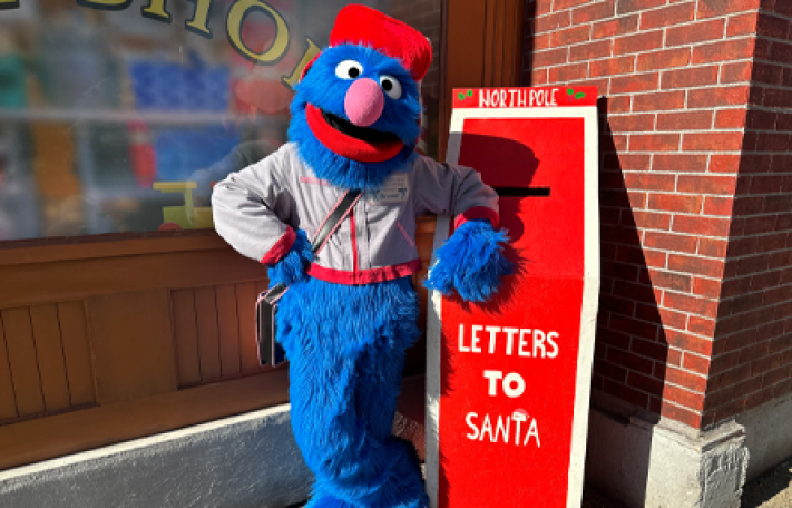 Send your letters to Santa at Sesame Place Philadelphia