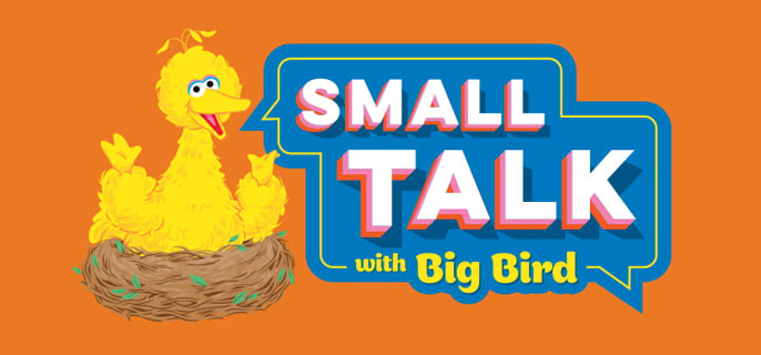 Small Talk with Big Bird Logo