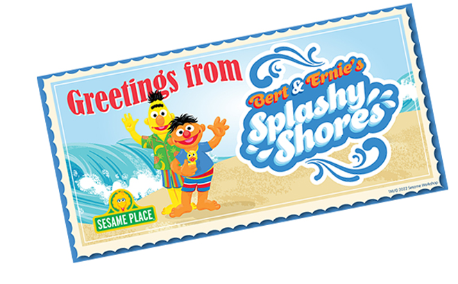 Bert & Ernie's Splashy Shores at Sesame Place Philadelphia