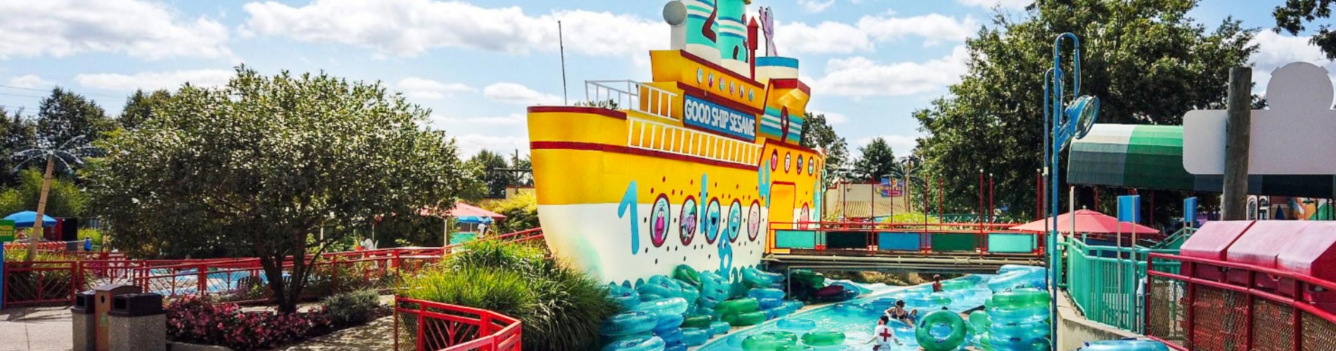 Big Birds Rambling River at Sesame Place