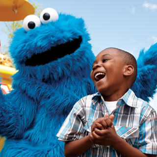 Cookie Monster parade