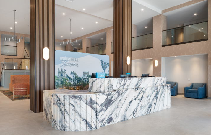 Hotel lobby