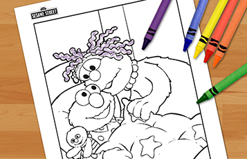 Mother's Day coloring page