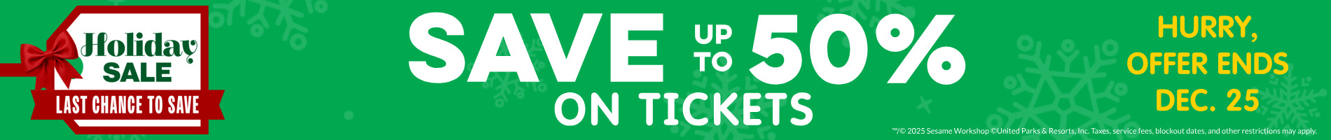 Sesame California Holiday Sale