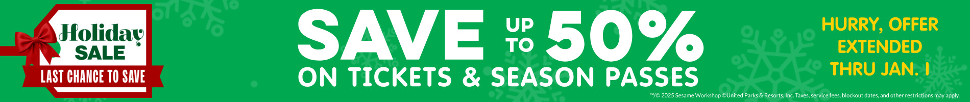 Sesame California Holiday Sale