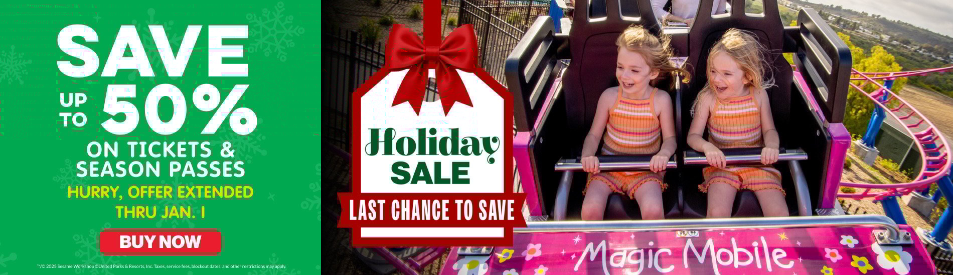 Sesame California Holiday Sale