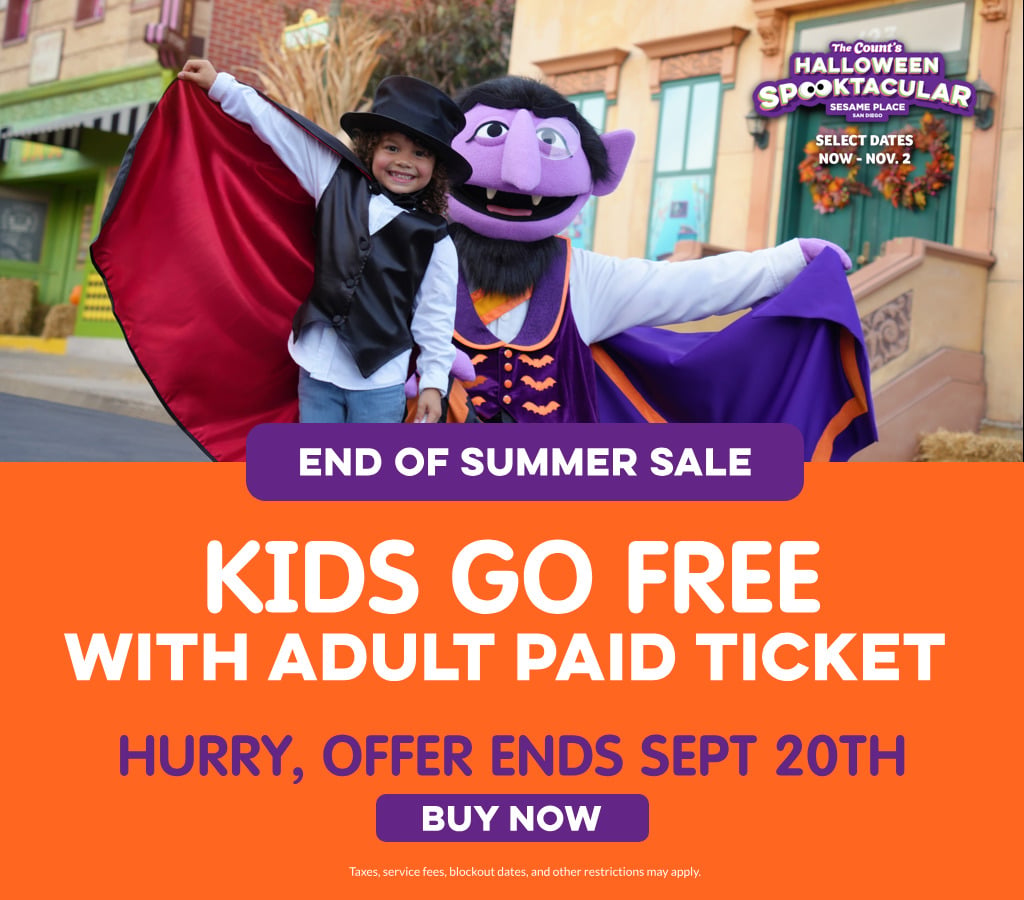 Save on admissions to Sesame Place San Diego