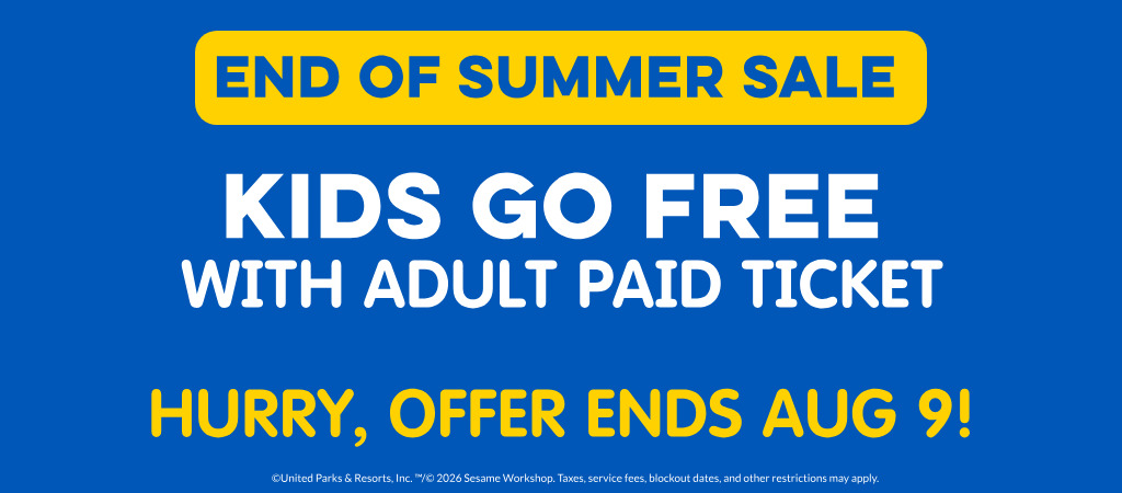 Save on Sesame Place San Diego tickets during the End of Summer Sale