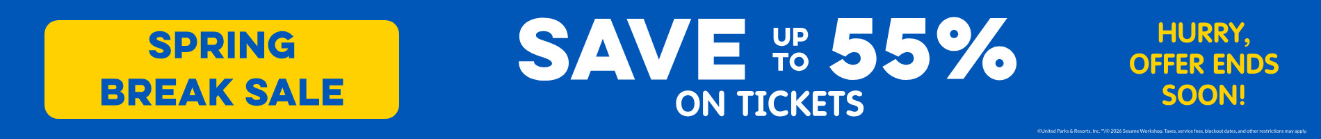 Sesame Place San Diego February Offers