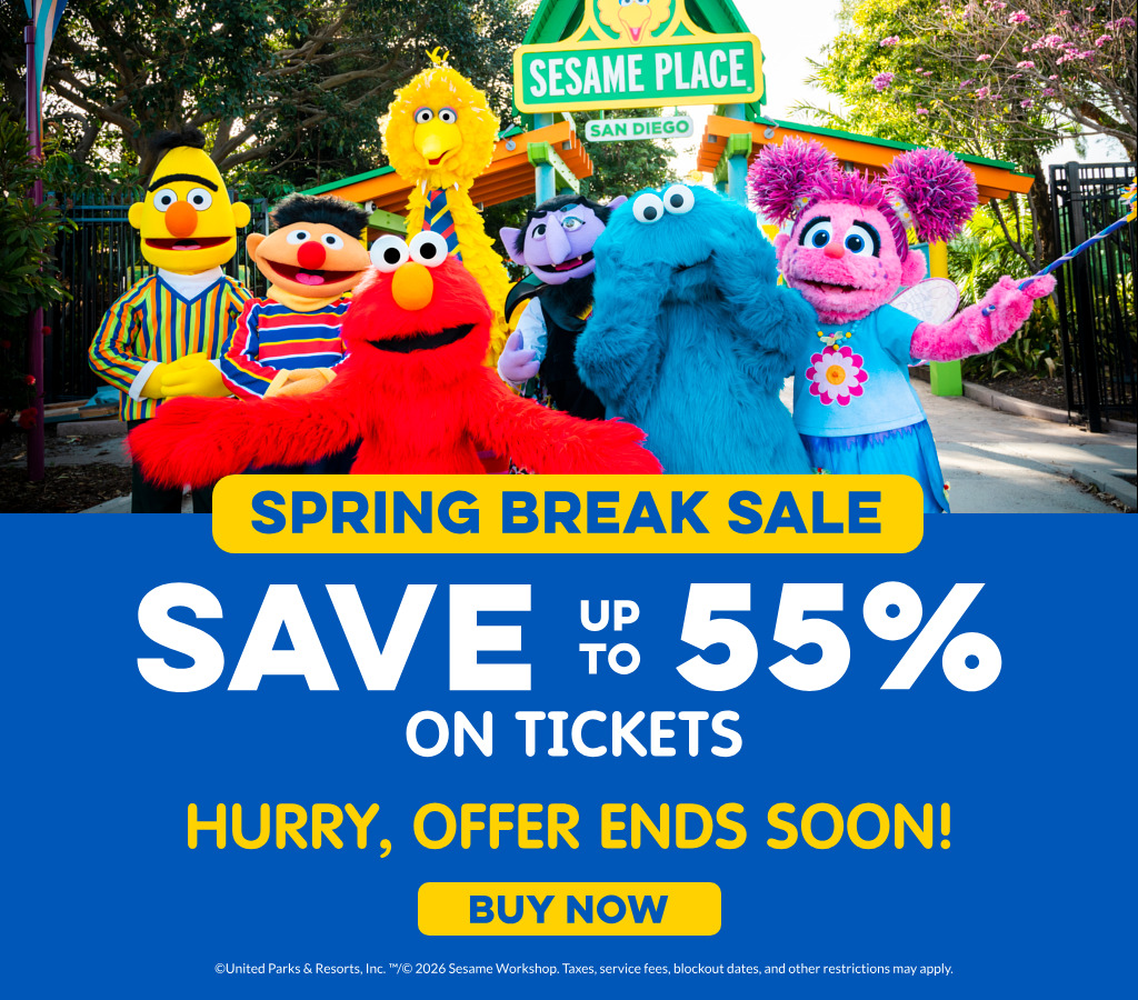 Sesame Place San Diego February Offers