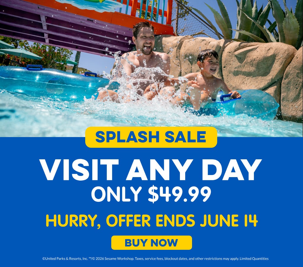 Sesame San Diego Splash Sale Save on Tickets