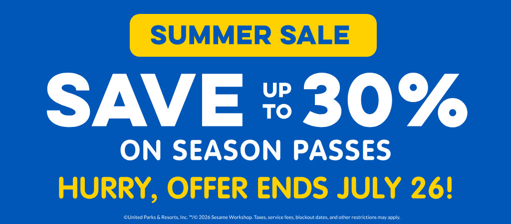 Sesame Place San Diego Summer Sale