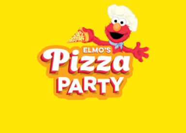 Elmo's Pizza Party logo