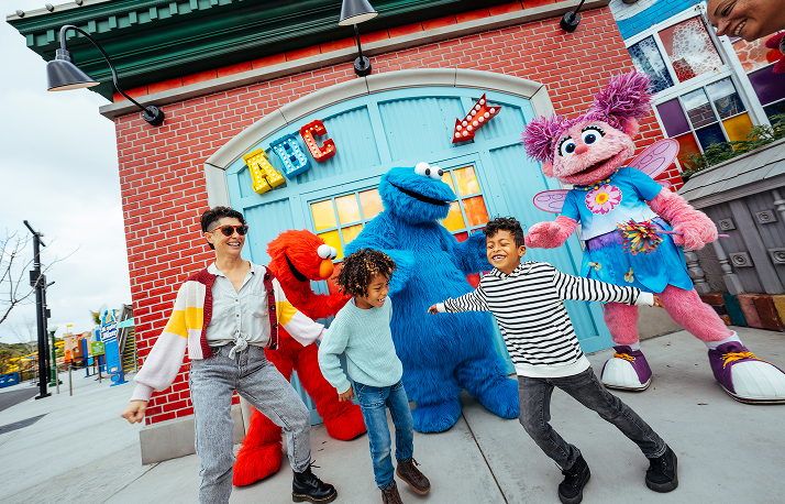 character dance party