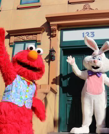Elmo and the Easter Bunny