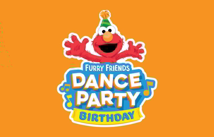 Furry Friends Birthday Dance Party logo