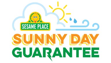 Sesame Place Sunny Day Guarantee Logo