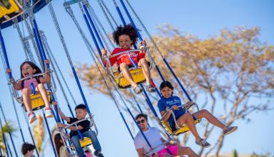 Children Riding Abby's Fairy Flight