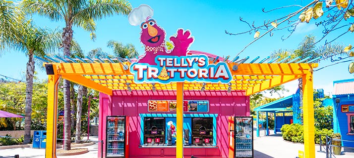Telly's Trattoria at Sesame Place San Diego