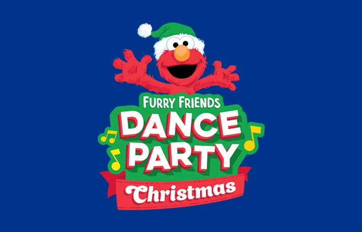 Furry Friends Christmas Dance Party logo