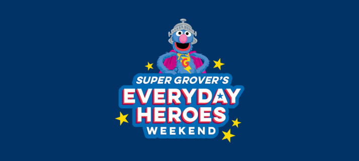 Grovers everyday heros logo.