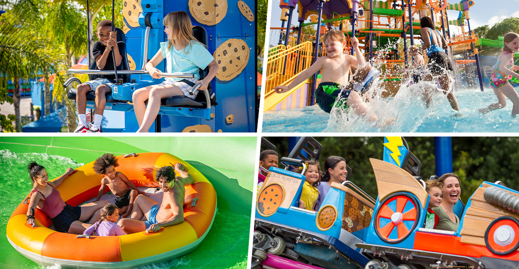 Rides and Slides at Sesame Place San Diego