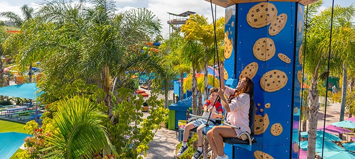 Cookie Climb Attraction at Sesame Place San Diego