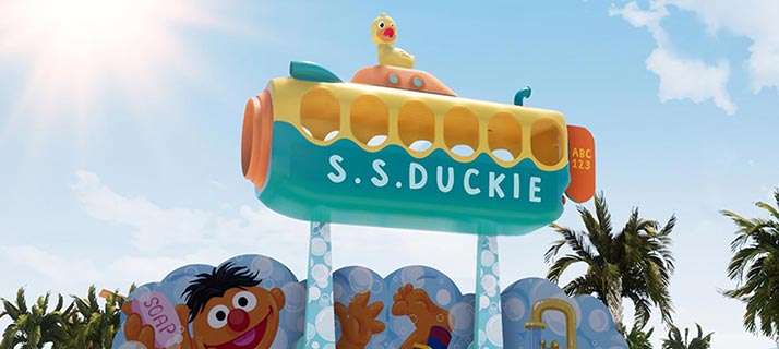 Rub-A-Dub Sub at Sesame Place San Diego