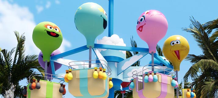 Sesame Street Soar and Spin at Sesame Place San Diego