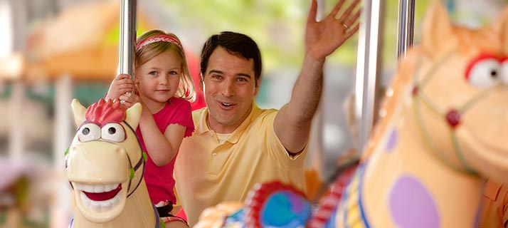Sunny Day Carousel at Sesame Place San Diego
