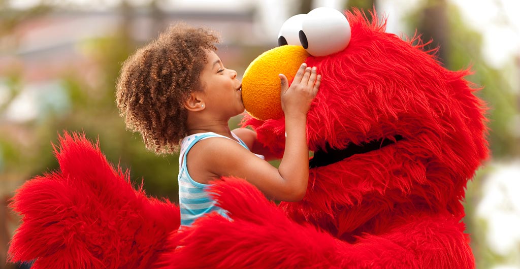 Meet Elmo at Sesame Place San Diego