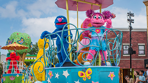 Sesame Street Party Parade at Sesame Place San Diego