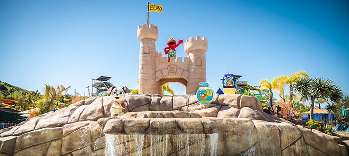 Elmos Silly Sand Slides at Sesame Place San Diego