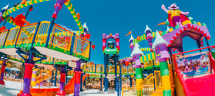The Counts Splash Castle at Sesame Place